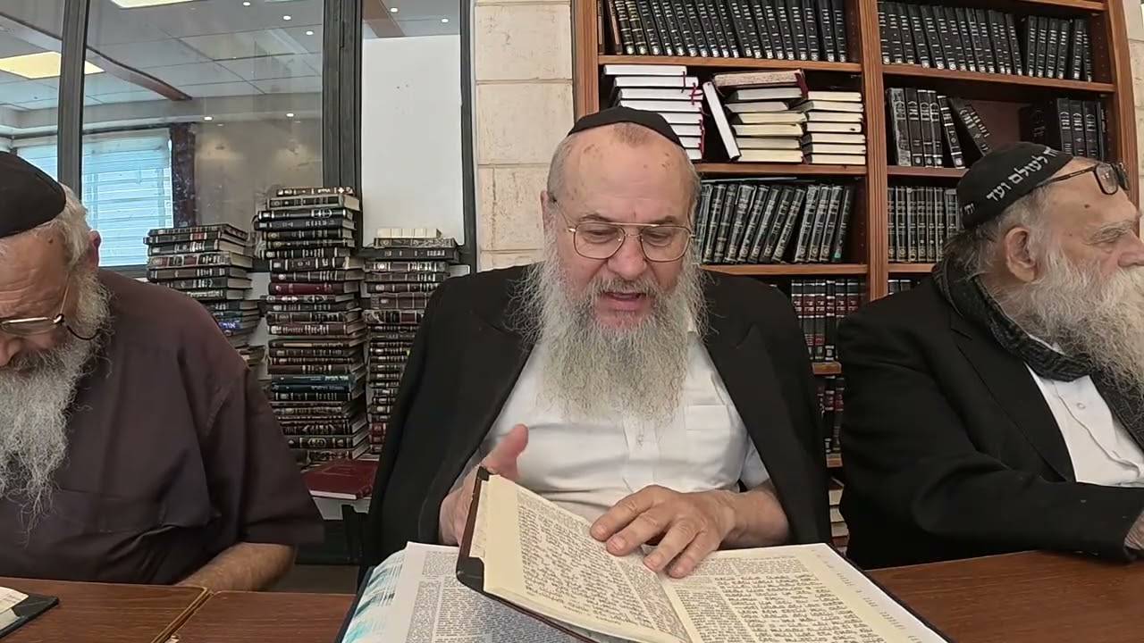 Copy of יום א׳ ח׳ סיון תשפ״ו ב-10:40: כולל תפארת לוי יצחק - הרב שמואל רבינוביץ